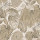 image 1 of Exotic Oasis Wallpaper in Beige | Cream | Beige