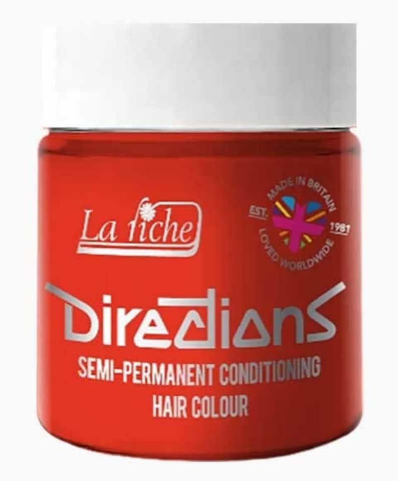 La Riche Directions Semi-Permanent Conditioning Hair Dye Colour - Neon Red 100 ml | Multi