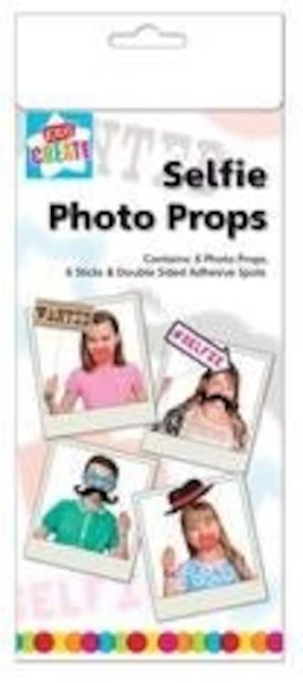 image 1 of Selfie Photo Prop Set