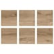 image 2 of Fine Decor Floorpops Floor Tiles (Pack of 10) - Brown - 30cm x 30cm x 0.1cm Brown | 30cm x 30cm x 0.1cm