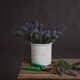 image 3 of Small Lavender Spray Artificial Flower - Plastic - L25 x W25 x H34 cm - Purple
