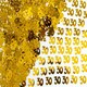 image 2 of 30th Confetti Gold 14G 4PK
