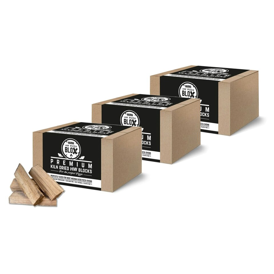 image 1 of Warma Hardwood Pizza Blox - 3 Boxes