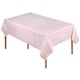 image 1 of Checkered Rectangular Tablecloth, PVC Plastic Table Cover - 137x180cm