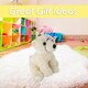 image 9 of Polar Bear Soft Toy Arctic Animal Plush Cuddly Soft Furry 30cm White Polar Bear