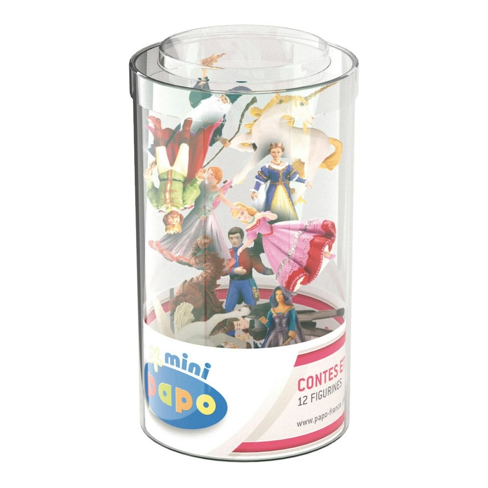 image 1 of PAPO Mini Papo Mini Plus Enchanted World Tube Toy Mini Figure Set