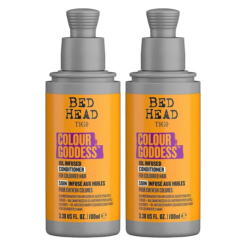 image 1 of Bed Head by Tigi Colour Goddess Mini Conditioner for Coloured Hair, 100ml, 2pk