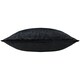 image 3 of Hoem Malans Cut Velvet Piped Black Filled Cushion 45 x 45cm | Multi