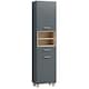 image 6 of HOMCOM Bathroom Storage Unit with Open Shelves and Drawer Grey