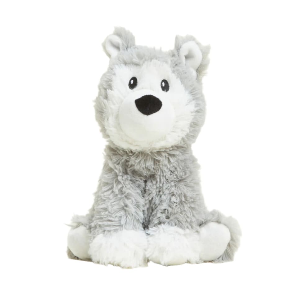image 1 of Warmies Microwavable Husky Soft Toy