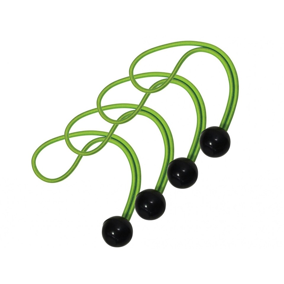 Master Lock Bungee Balls 4 Piece - Green - One Size