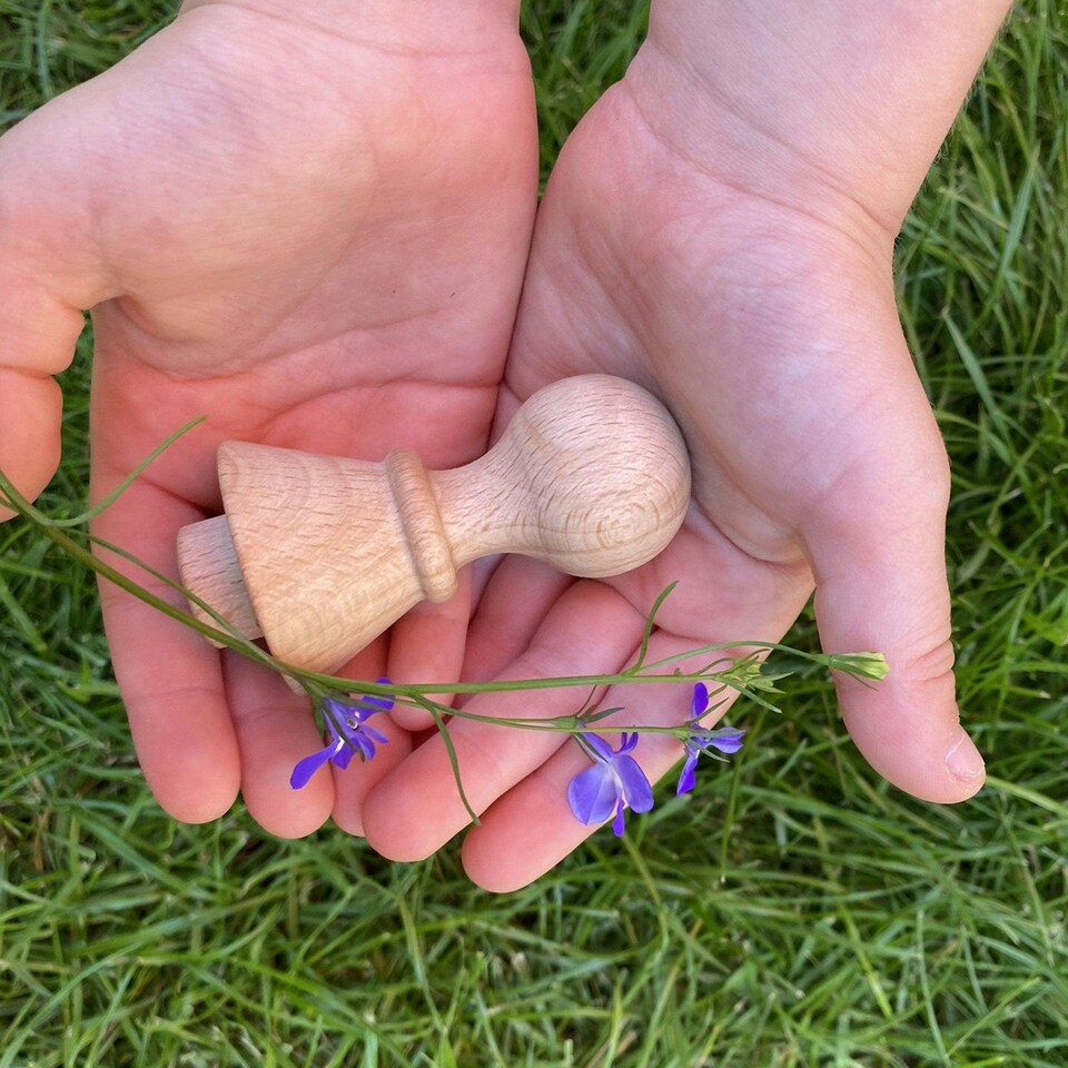 image 1 of Wooden Community Figures