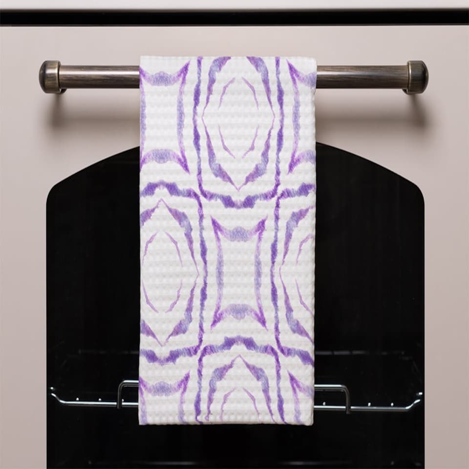 image 1 of Purple brilliant boho (Kitchen Towel)