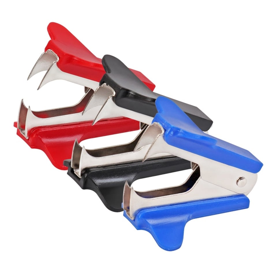 image 1 of Blue Clamp Down Staple Remover