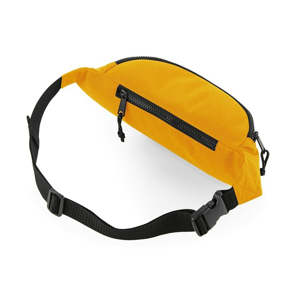 image 1 of BagBase Unisex Recycled Belt Bag - Mustard - One Size Yellow