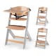 image 1 of Kinderkraft Enock High Chair for Baby and Toddler - Natural Grey