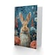 image 2 of Cute Bunny Spring Flowers Girl Boy Kids Daughter Son Birthday Card