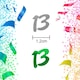 image 5 of 14g 13th Happy Birthday Multicolor Confetti - 4PK