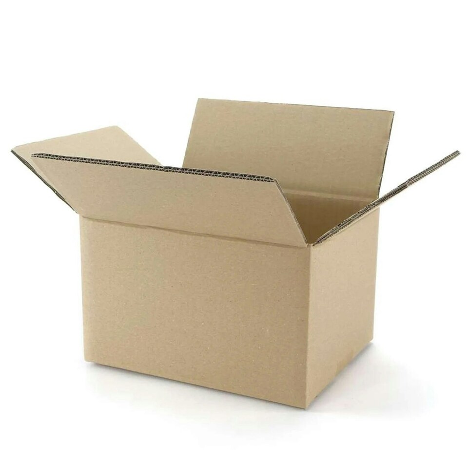 image 1 of 10 x 24 x 24 x 24" (610x610x610mm) Strong Heavy Duty Double Wall Cardboard Boxes Ideal For House Moving, Packing & Shipping Items Brown
