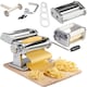 image 1 of VonShef Fresh Pasta Maker, Manual Roller with Adjustable Thickness Settings