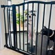 image 9 of Safetots Curved Top Safety Gate, 271cm - 280cm, Matt Black, Pressure Fit Stair Gate, Baby Gate for Doors Hallways and Spaces, Safety Barrier, Easy Installation