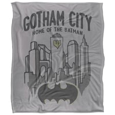 Batman Gotham Blanket - Multicoloured - One Size