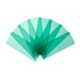 image 1 of Pack of 8 Cyan 210x80mm Dyslexia Overlay Reading Strips  - PET Material, Rounded Corners | Green | Cyan