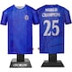 image 4 of RadStuff Metal Alloy Football Shirt - Chelsea World Champions 2025 Home Alloy Shirt