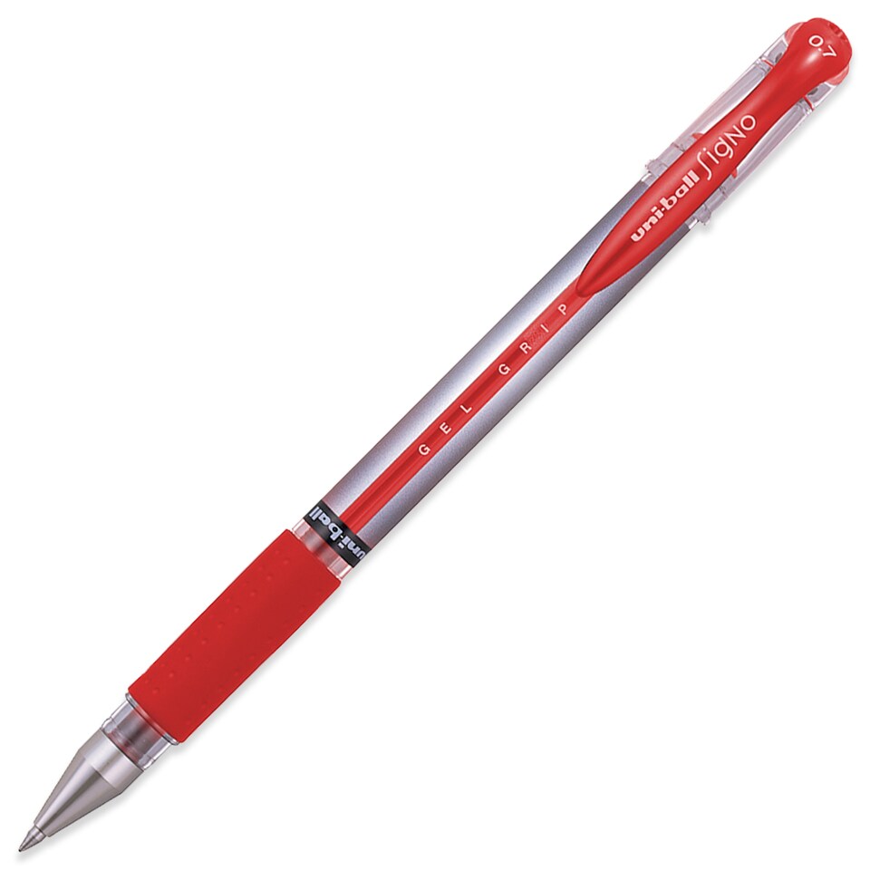 image 1 of Uni-Ball UM-151S Signo Gel Grip Rollerball Pen 0.7mm Pack of 12