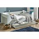 image 1 of Premier All White Daybed Single 3ft (90cm) and Underbed Trundle Single 3ft (90cm)