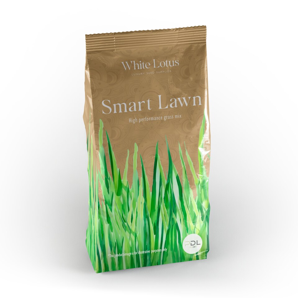 image 1 of Pegdev Smart Lawn Grass Seed High Yield Resilient Versatile Ideal for Gardens 250g