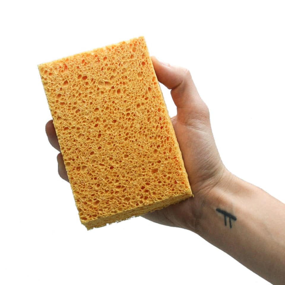 image 1 of Compostable Cellulose Sponges - Pack of 2