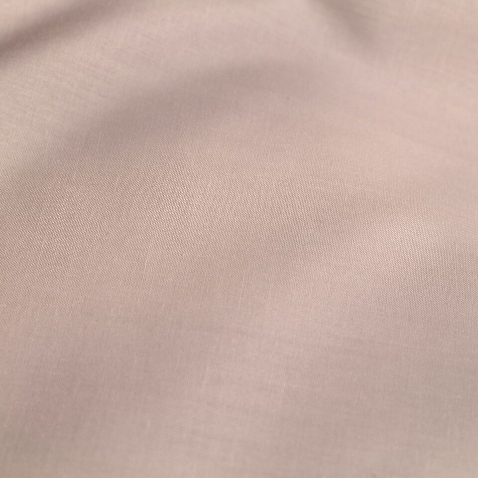image 1 of Serene Plain Dyed Fitted Bed Sheet Blush