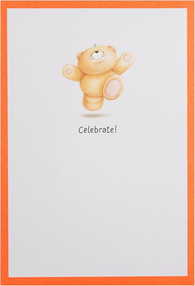 image 1 of Forever Friends Celebration Design 3D & Pop Up Birthday Card Congratulations