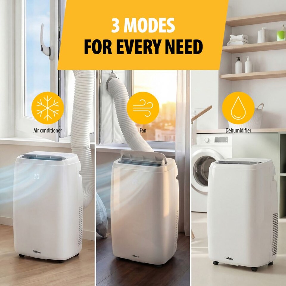 image 1 of Smart Air Conditioner - 14000 BTU - Energy Class A - Wi-Fi & App Controlled - Tristar AC-5791BS