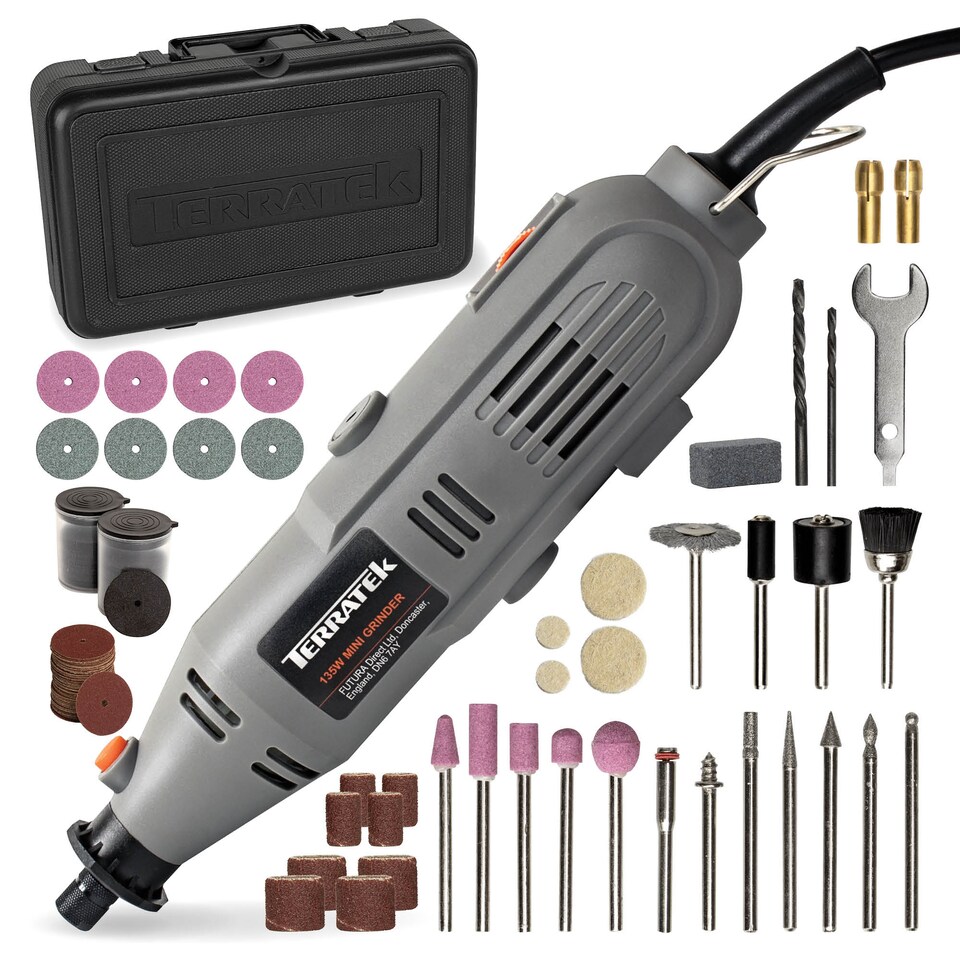image 1 of Terratek Rotary Multi Tool 150pcs with Carry Case
