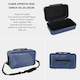 image 3 of Cabin Travel Case with Shoulder Strap 16’| Lightweight Durable Waterproof Hardshell Strap-on Hand Luggage, Carry Bag