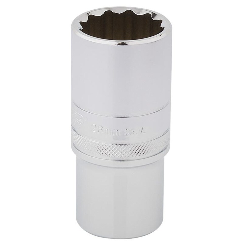 26Mm Deep Socket 1/2"Dr Pckd - 33838