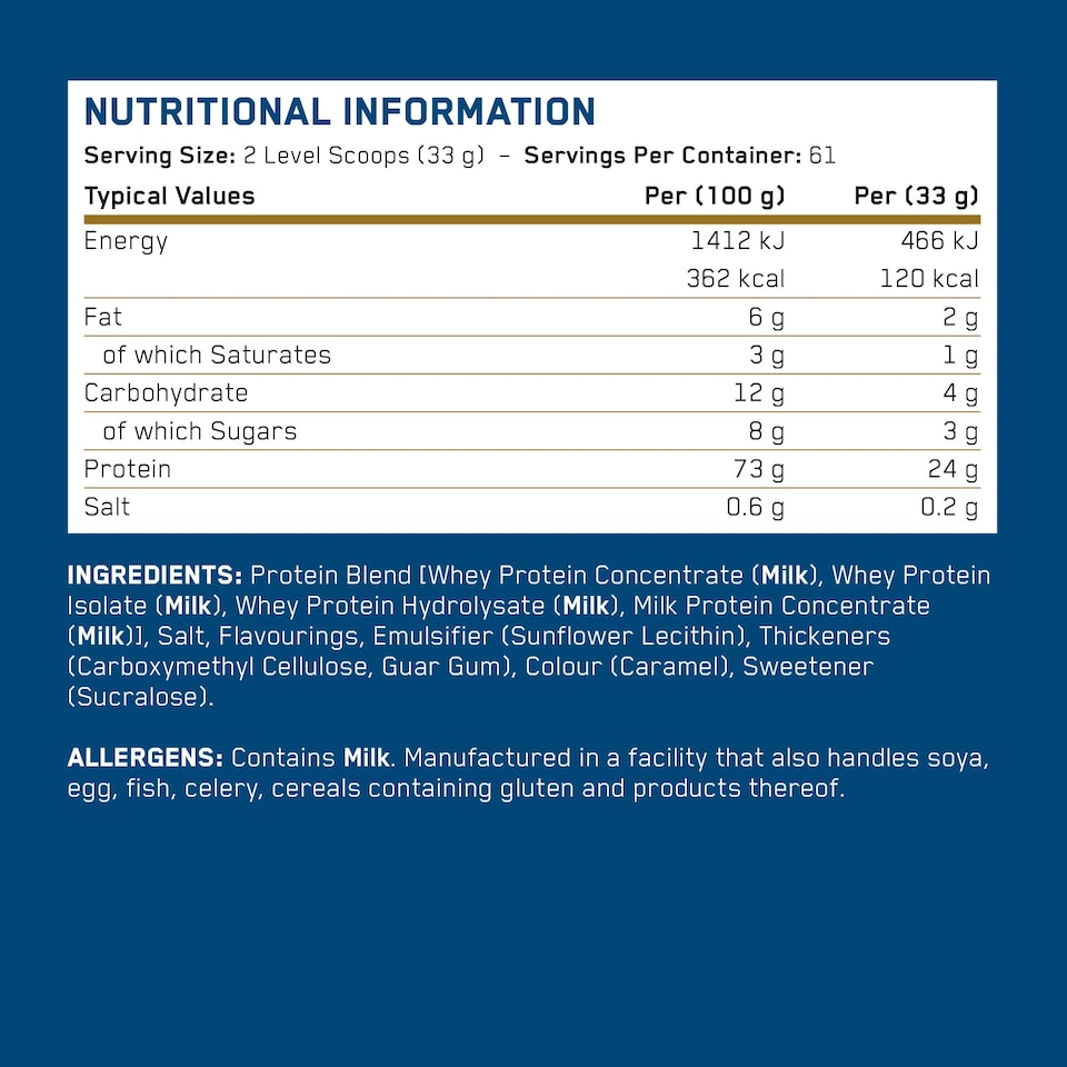 image 1 of Applied Nutrition Critical Whey Advanced Protein Powder - Salted Caramel - 61 Servings