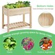 image 5 of Yaheetech 75 cm H Wooden Raised Garden Bed-Wood