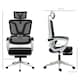 image 3 of Vinsetto Mesh Office Chair for Home with Lumbar Support, Footrest