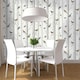 image 2 of Holden Décor Epping Birds On Branches Wallpaper - White/Grey - One Size White