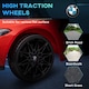 image 9 of AIYAPLAY BMW M4 Licensed Electric Car for Kids, 12V Kids Electric Ride on with Remote Control, Suspension, Music, Horn, LED Lights, for Ages 3-5 Years, Red