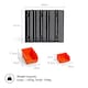 image 3 of VonHaus 30pcs Wall Mount Storage Organiser Bin for Garage