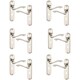 image 1 of Polished Nickel URFIC Kensington Lever Door Handles | Multi | Keyhole | 6
