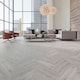 image 2 of Allo (RBH) ChateGrey 5.2mm SPC Click LVT Flooring Herringbone Wood Effect, For Home & Commercial Use | Grey | Chateau | Planks per Pack:  28  | Coverage per Pack: 2.2m² | 1