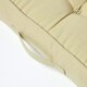 image 6 of Homescapes Sage Green Cotton Armchair Booster Cushion Green