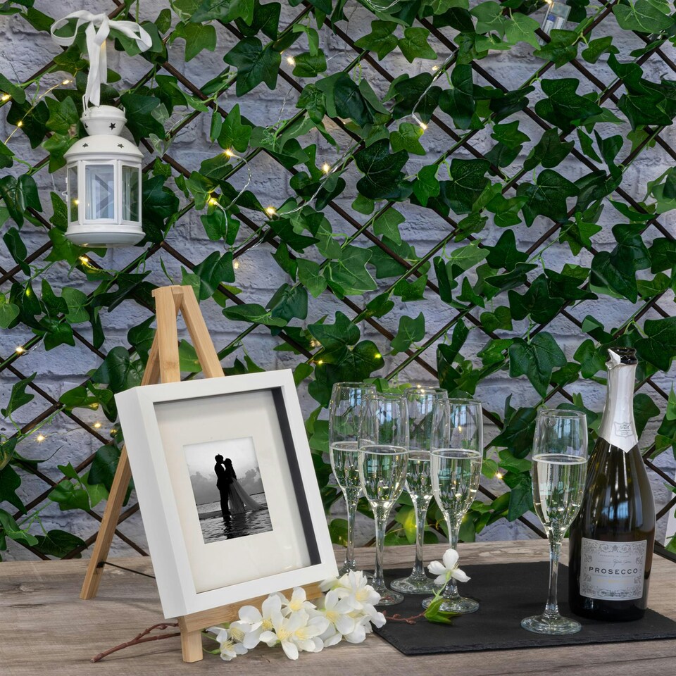 image 1 of Argon Tableware Wooden Table Easel & Photo Frame Set Multi