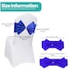 image 2 of Chair Bow Sashes, Elastic Spandex Stretch Chair Ties with Buckle - 1pc