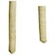 image 2 of Wooden Round Fence Post 2.43m (8ft) for Fencing, Screening and Hurdles
